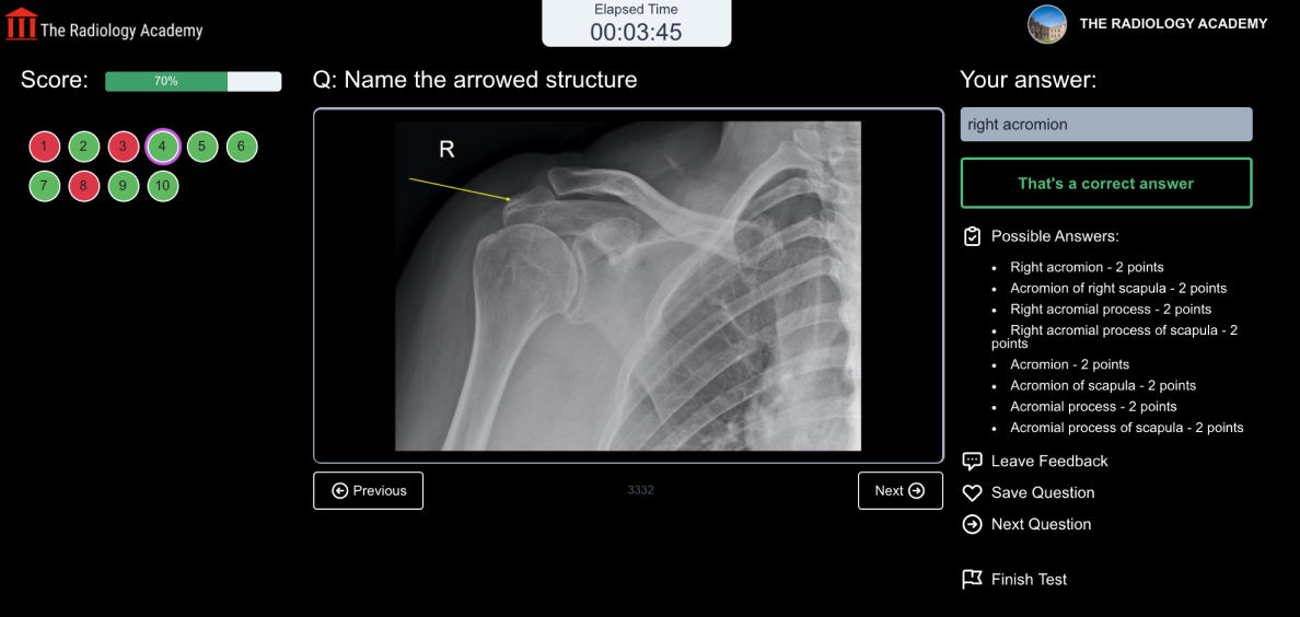 First FRCR Exam - Practice Exam Questions | The Radiology ...